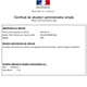 certificat de non gage